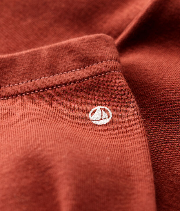 Leggings de algod&oacute;n de beb&eacute; naranja