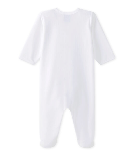Pelele para bebé blanco ECUME