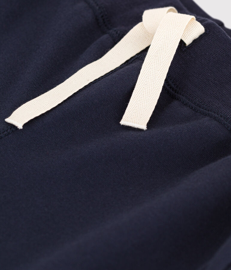 Bermudas de algod&oacute;n para ni&ntilde;o azul