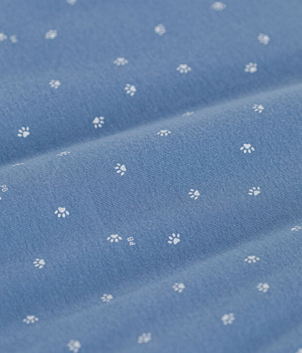 Saco de algod&oacute;n TOG 2 para beb&eacute; azul/blanco
