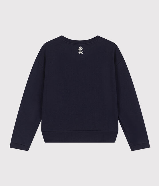Sudadera de felpa para mujer azul SMOKING