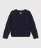 Sudadera de felpa para mujer azul SMOKING