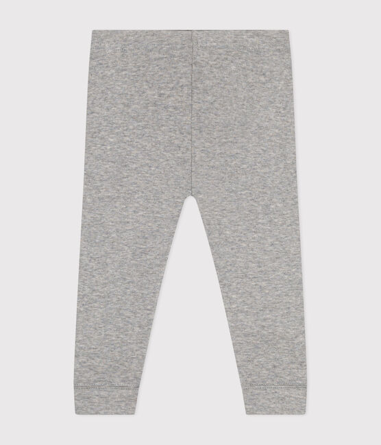 Leggings de algodón para bebé gris CHATON CHINE