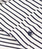 Camiseta Iconique de manga larga de punto a rayas para mujer blanco MARSHMALLOW/azul SMOKING