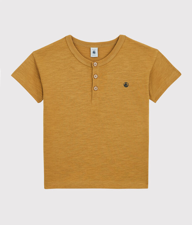 Camiseta de manga corta para ni&ntilde;o/ni&ntilde;a amarillo