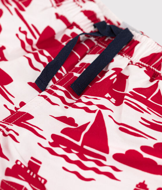 Bañador de material reciclado para bebé rojo AVALANCHE/ ROUGE