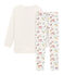 Pijama para niña blanco MARSHMALLOW/blanco MULTICO