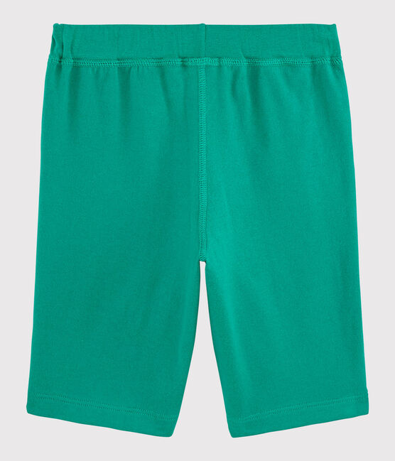 Bermudas de punto de niño verde GAZON
