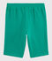 Bermudas de punto de niño verde GAZON