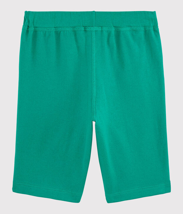 Bermudas de punto de ni&ntilde;o verde