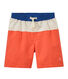short de baño para niño tricolor