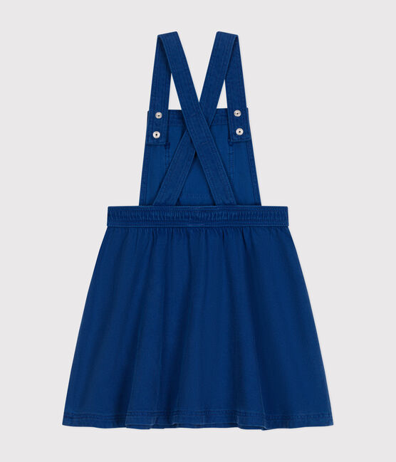 Pichi de sarga para niña azul INCOGNITO