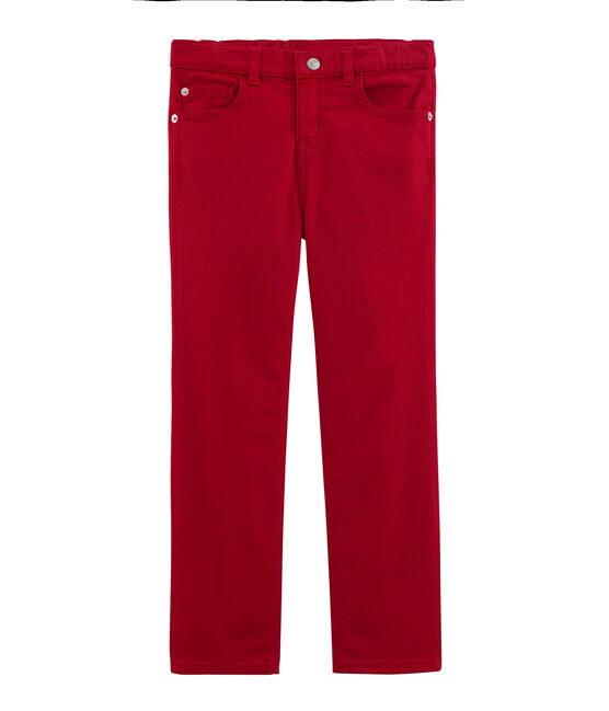 Pantalón de niño y joven rojo TERKUIT
