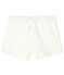 Shorts infantiles para niña blanco MARSHMALLOW