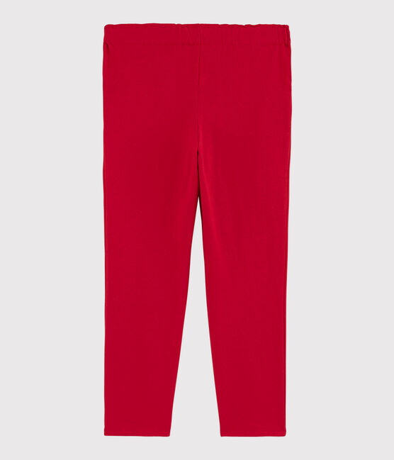 Pantalón de punto de niña rojo TERKUIT