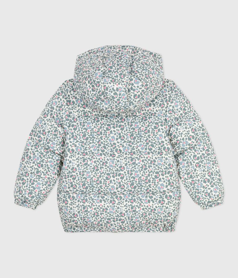 Plum&iacute;fero infantil estampado crudo/multicolor