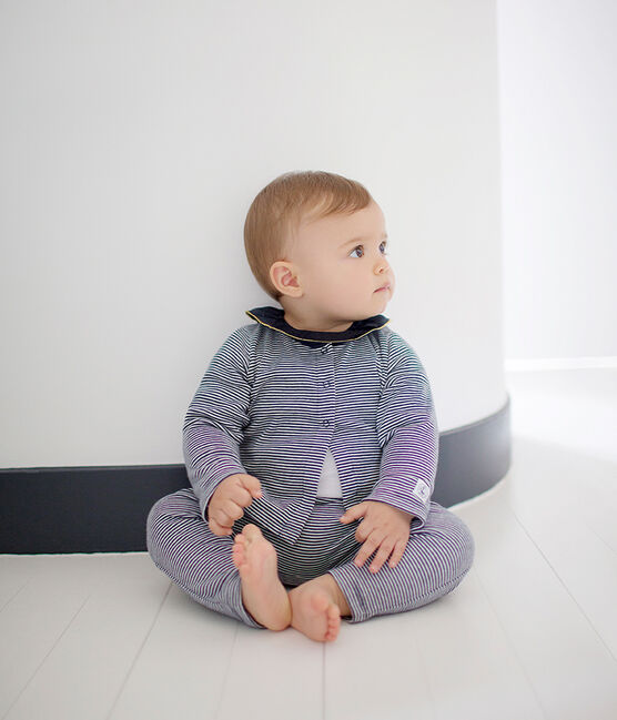 Conjunto 3 piezas de rayas para bebé niña variante 1