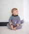 Conjunto 3 piezas de rayas para bebé niña variante 1