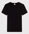 Camiseta L'ICONIQUE de punto «cocotte» de algodón para mujer negro NOIR