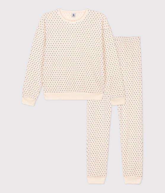 Pijama de algodón de mujer blanco AVALANCHE/ MULTICO