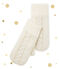 Guantes para niña beige COQUILLE/amarillo DORE