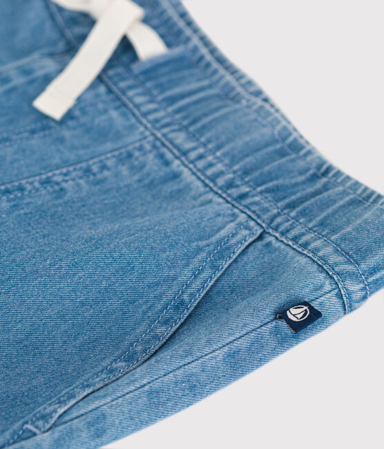 Pantalón vaquero recto ligero para niño azul DENIM CLAIR