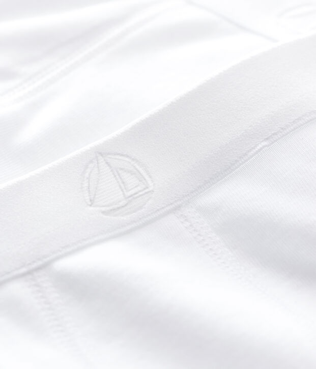 Lote de 2 b&oacute;xers blancos de ni&ntilde;o multicolor