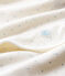 Trapo de maternidad para bebé de punto blanco MARSHMALLOW/azul ACIER