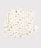 Pijama con monos multicolores de algodón orgánico infantil unisex blanco MARSHMALLOW/blanco MULTICO