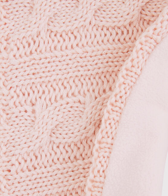 Cuello infantil para niña rosa MINOIS/ ARGENT