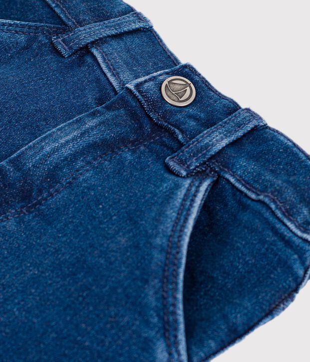 Pantal&oacute;n denim para beb&eacute; azul