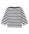 Jersey marinero emblemático para bebé unisex beige COQUILLE/azul SMOKING