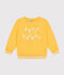 Sudadera de felpa para niño/niña amarillo DAISY