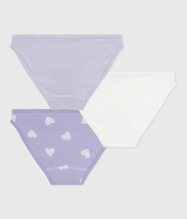 Juego de braguitas de algod&oacute;n para mujer multicolor