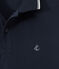 Polo manga corta para hombre azul SMOKING