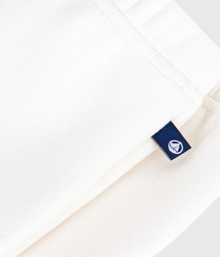 Pantal&oacute;n liso de algod&oacute;n para beb&eacute; crudo