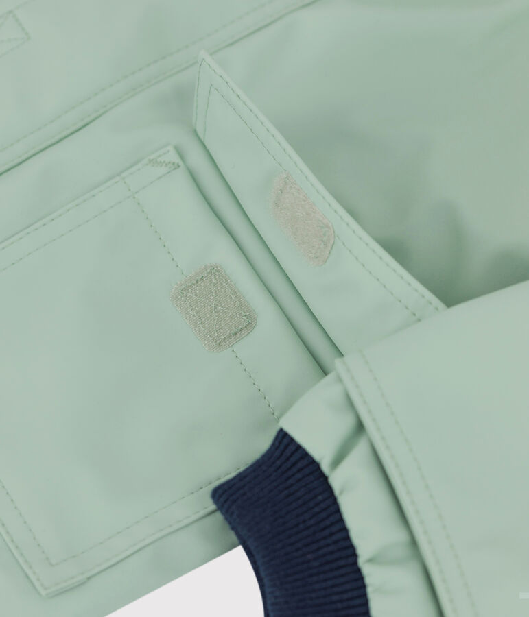 CHUBASQUERO IC&Oacute;NICO RECICLADO DE BEB&Eacute; verde HERBIER