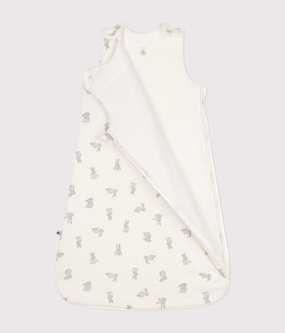 Saco de algodón con conejos blanco MARSHMALLOW/gris GRIS