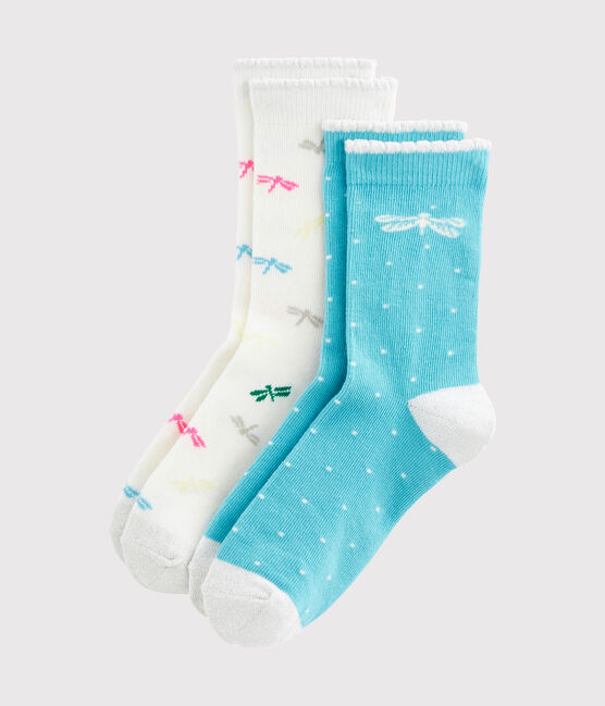 Lote de 2 pares de calcetines niña variante 1