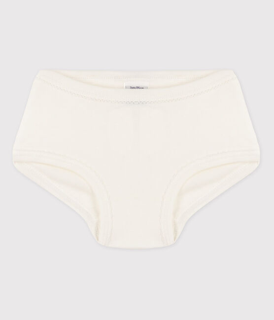 Braguita de algodón de niña blanco MARSHMALLOW