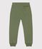 Pantal&oacute;n infantil de jogging liso de algod&oacute;n verde