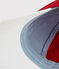 Gorra de felpa de niño rojo TERKUIT/blanco MARSHMALLOW