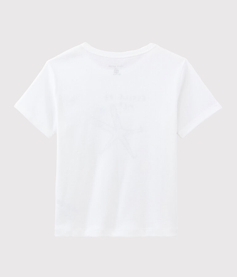 Camiseta Serge Bloch para ni&ntilde;o blanco