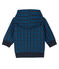 Sudadera con capucha de muletón estampada y forro de sherpa para bebé niño azul SMOKING/blanco MULTICO