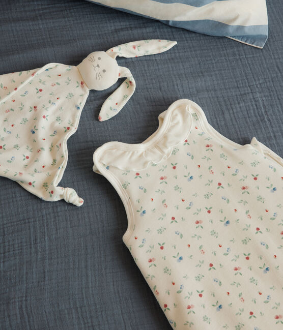 Saco para bebé de algodón con estampado de frutas TOG 2 blanco MARSHMALLOW/blanco MULTICO