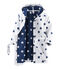 Albornoz de rizo para niño blanco MARSHMALLOW/azul MEDIEVAL