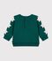 Sudadera lisa de algod&oacute;n con insignias de estrellas para beb&eacute; TREE