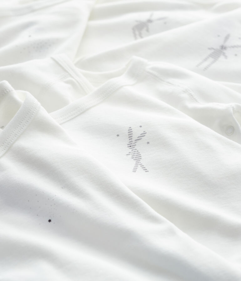 Juego de 5 bodis de beb&eacute; de algod&oacute;n org&aacute;nico variante 1