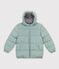 Chaqueta acolchada de niña/niño verde PAUL