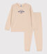 Pijama de algodón a rayas para niño/niña